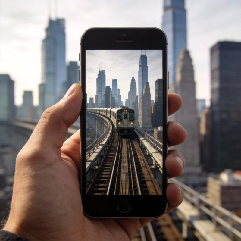 城市地铁风景图片