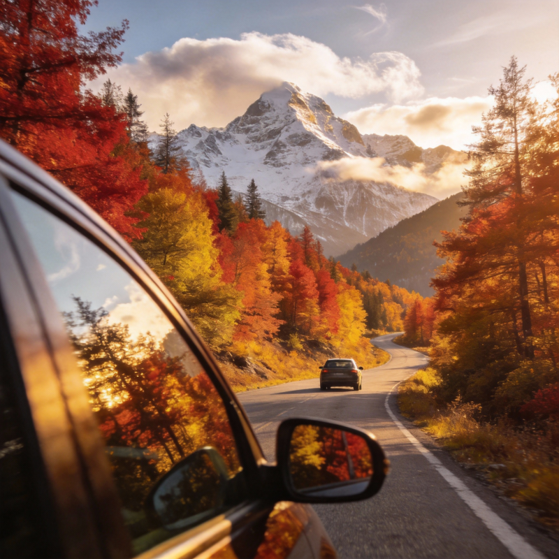 秋山公路行图片