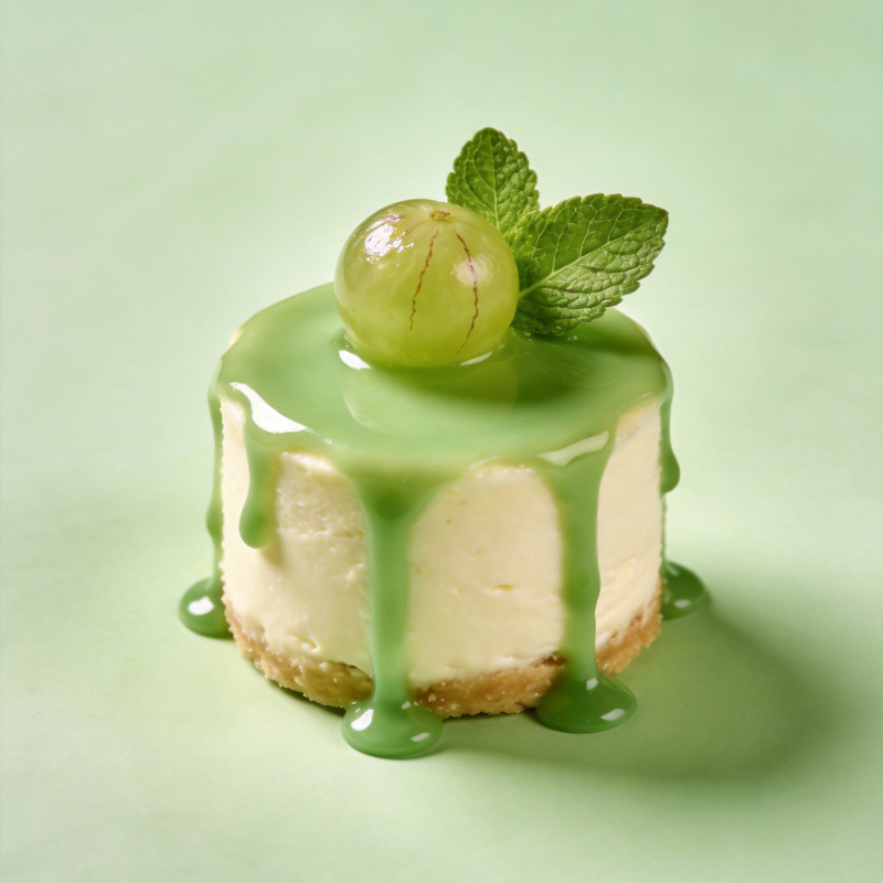 抹茶慕斯蛋糕图片