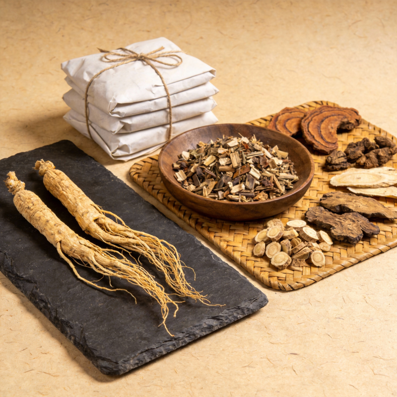 中药养生食材展示图片