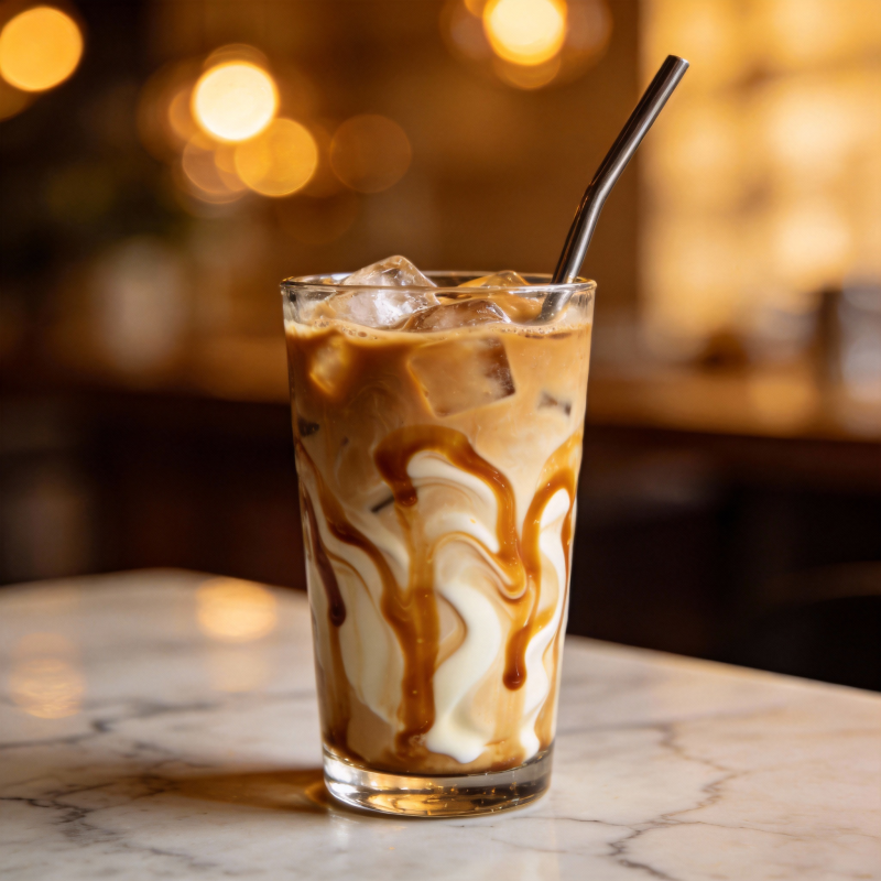 冰咖啡艺术图片