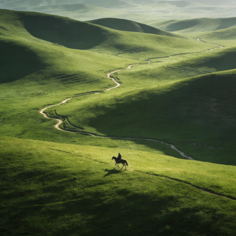 绿野驰骋图片