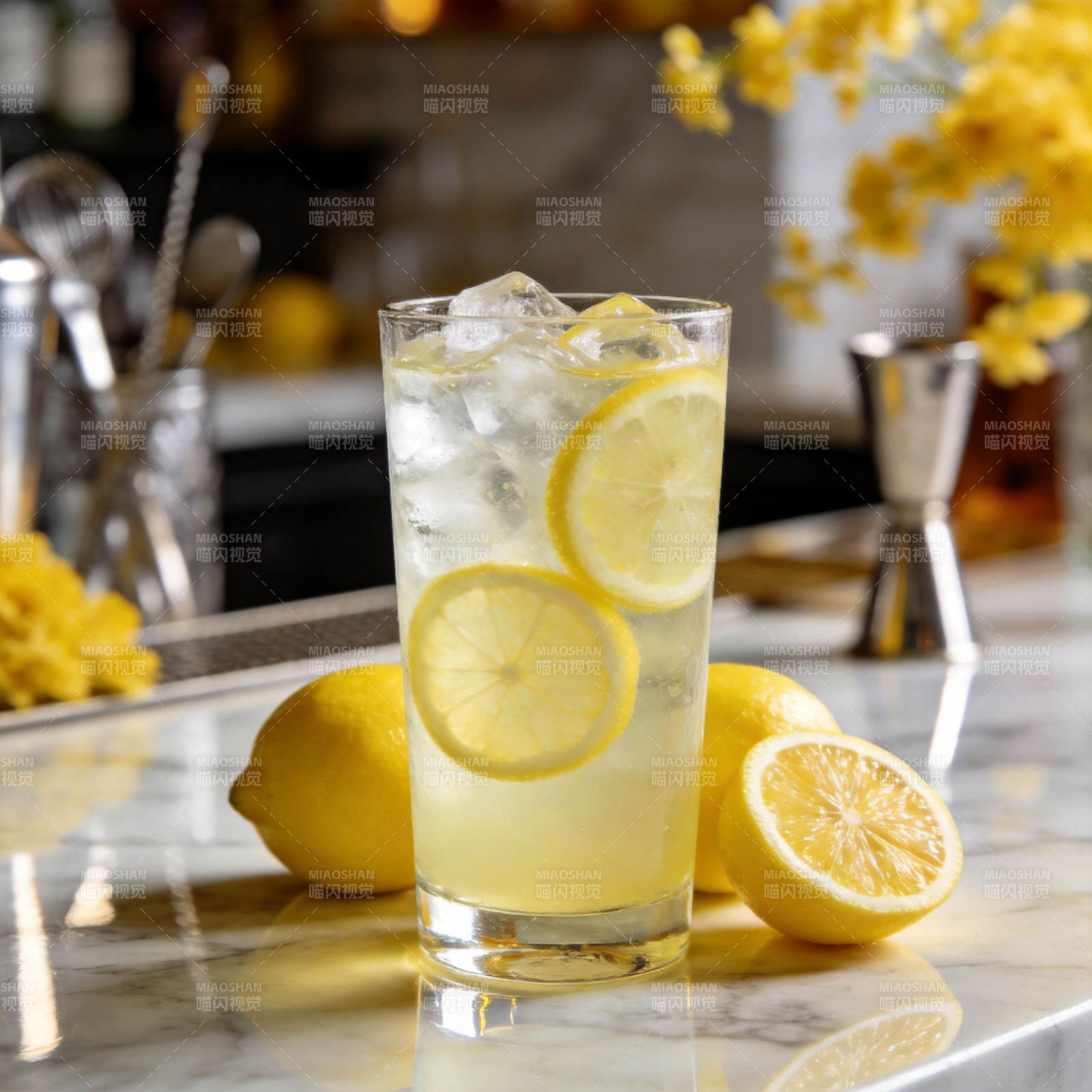 柠檬冰饮 清爽一夏图片