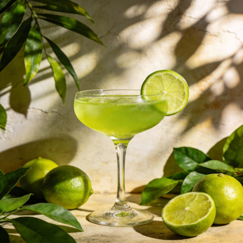 青柠鸡尾酒图片