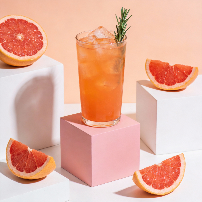 橙香冰饮 清新怡人图片