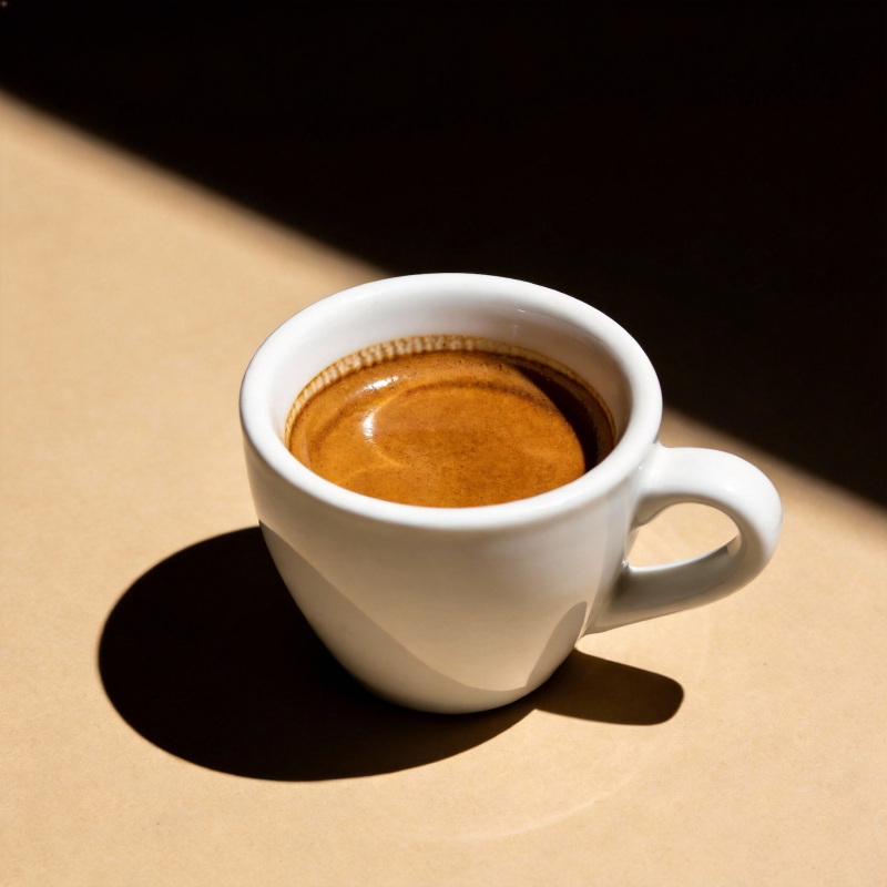 一杯浓缩咖啡图片