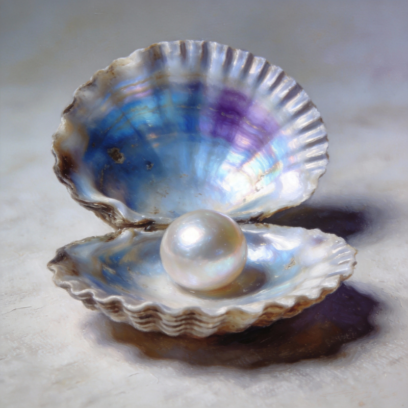 珍珠贝中的瑰宝图片