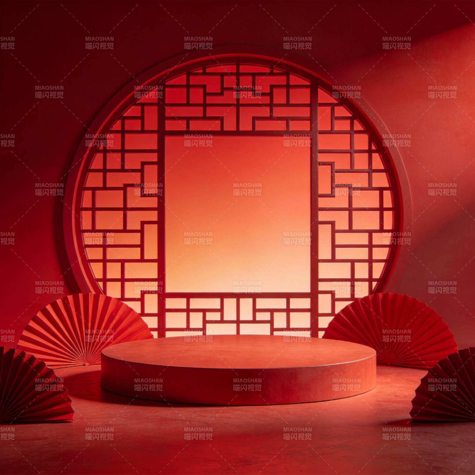 红韵东方窗景图片