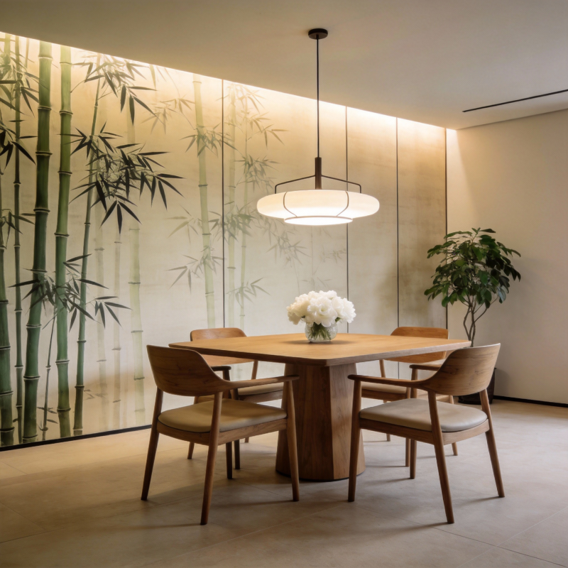 竹影雅居 静谧用餐图片
