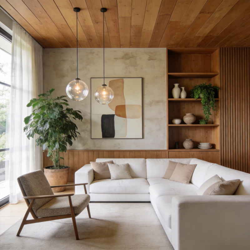 现代简约客厅设计图片