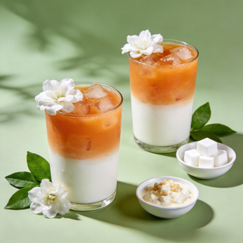 花漾双层奶昔图片