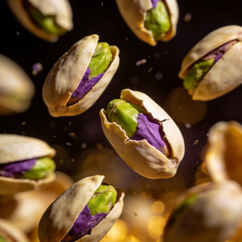 紫衣开心果飘落图片