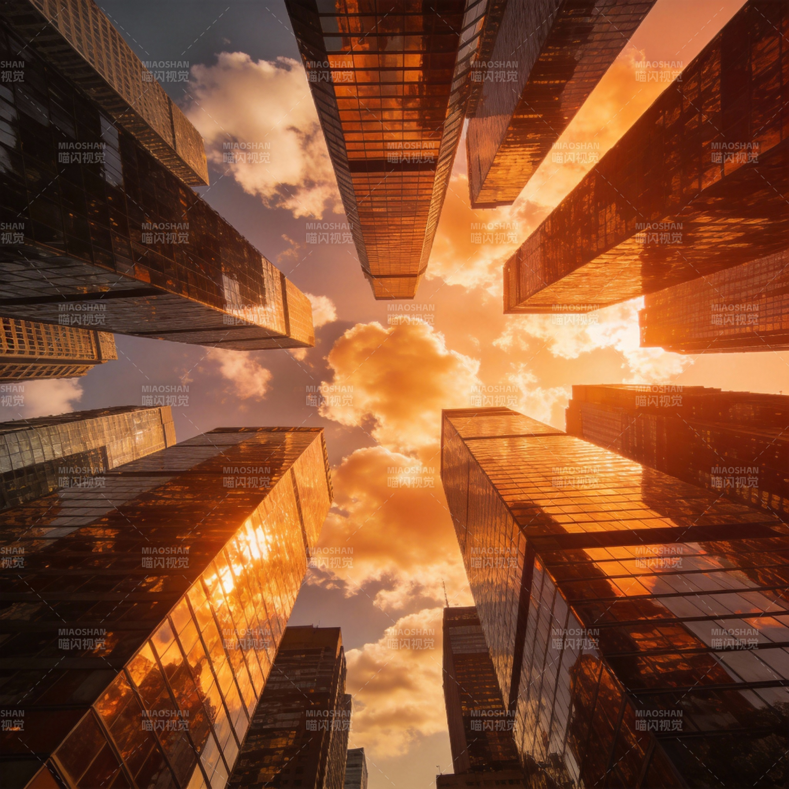 都市天际线图片