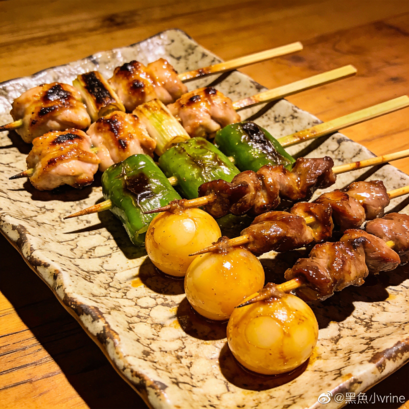美味串烧拼盘图片