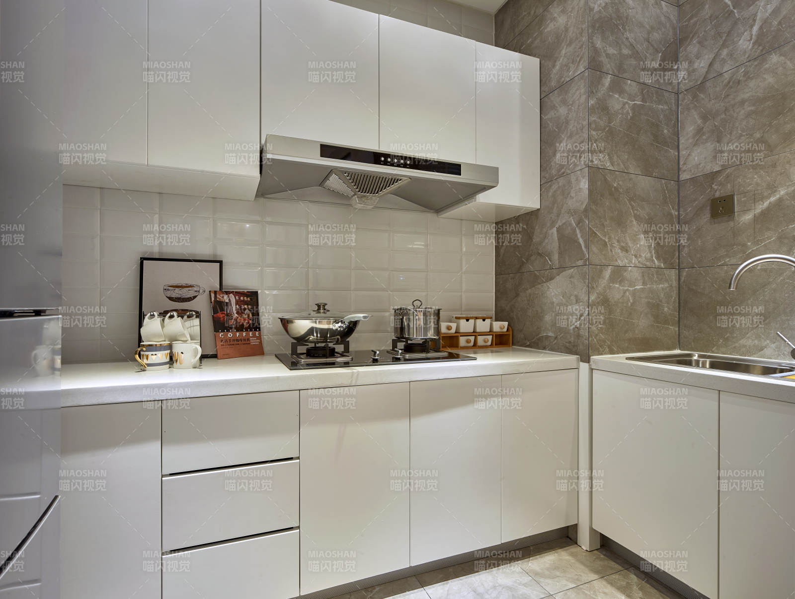 现代简约厨房设计图片