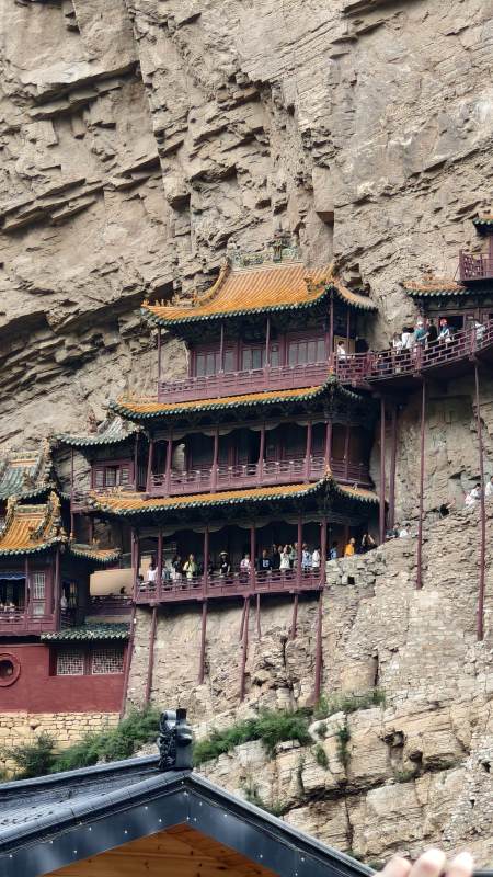 悬空寺  古寺奇观图片