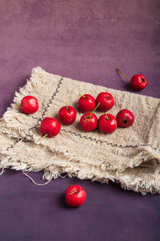 山楂静物图图片