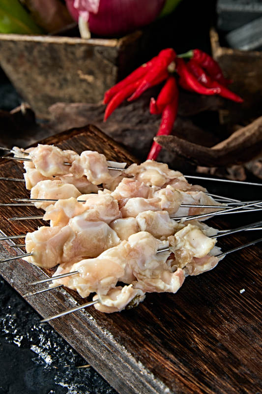 烧烤食材生鲜鸡脆骨掌中宝花千骨图片