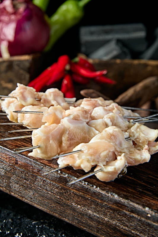 烧烤食材生鲜鸡脆骨掌中宝花千骨图片