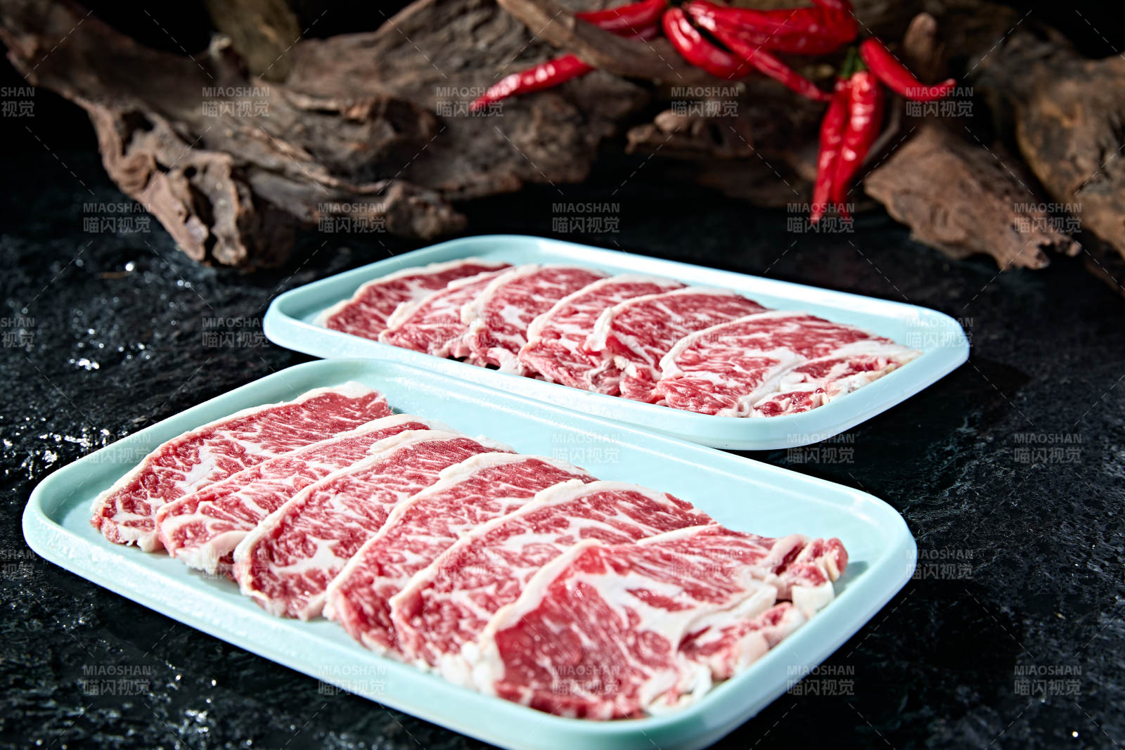 丹东极品烧烤生鲜雪花小牛排图片