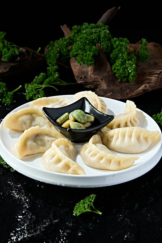 内蒙传统美食美味蒸饺图片