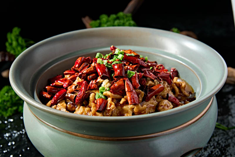川香美味辣子爆炒里脊肉图片