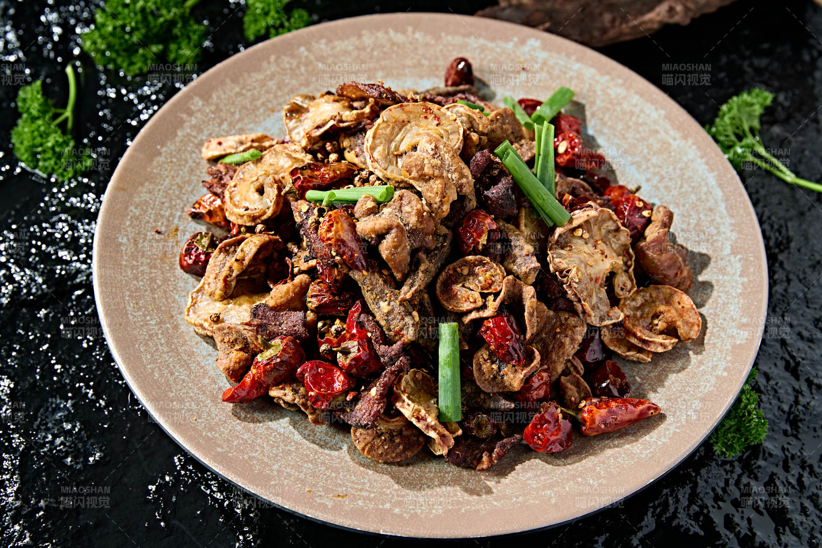 东北传统名菜风味儿炸三样图片