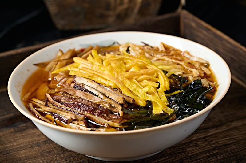 地方特色美食蔚县八大碗菜丝子大杂烩图片