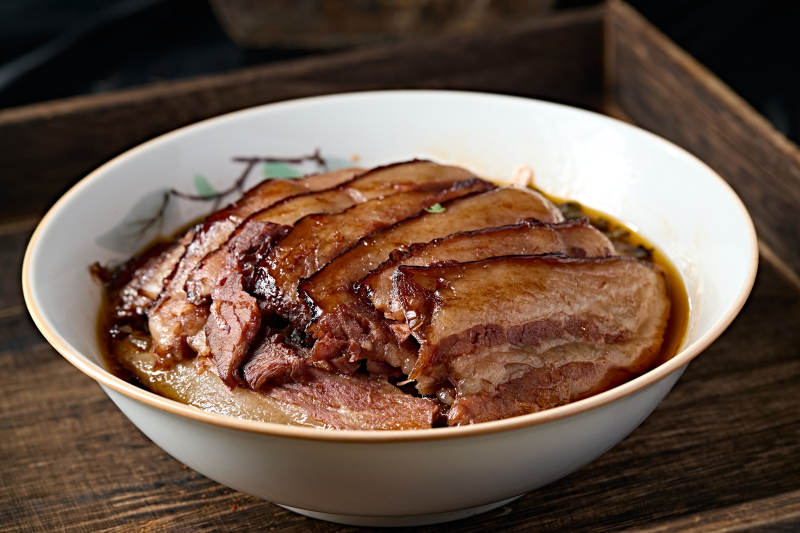 地方特色美食蔚县八大碗菜梅菜扣肉图片