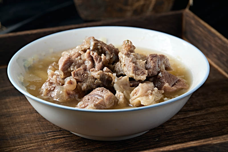 地方特色美食蔚县八大碗羊肉蒸碗图片