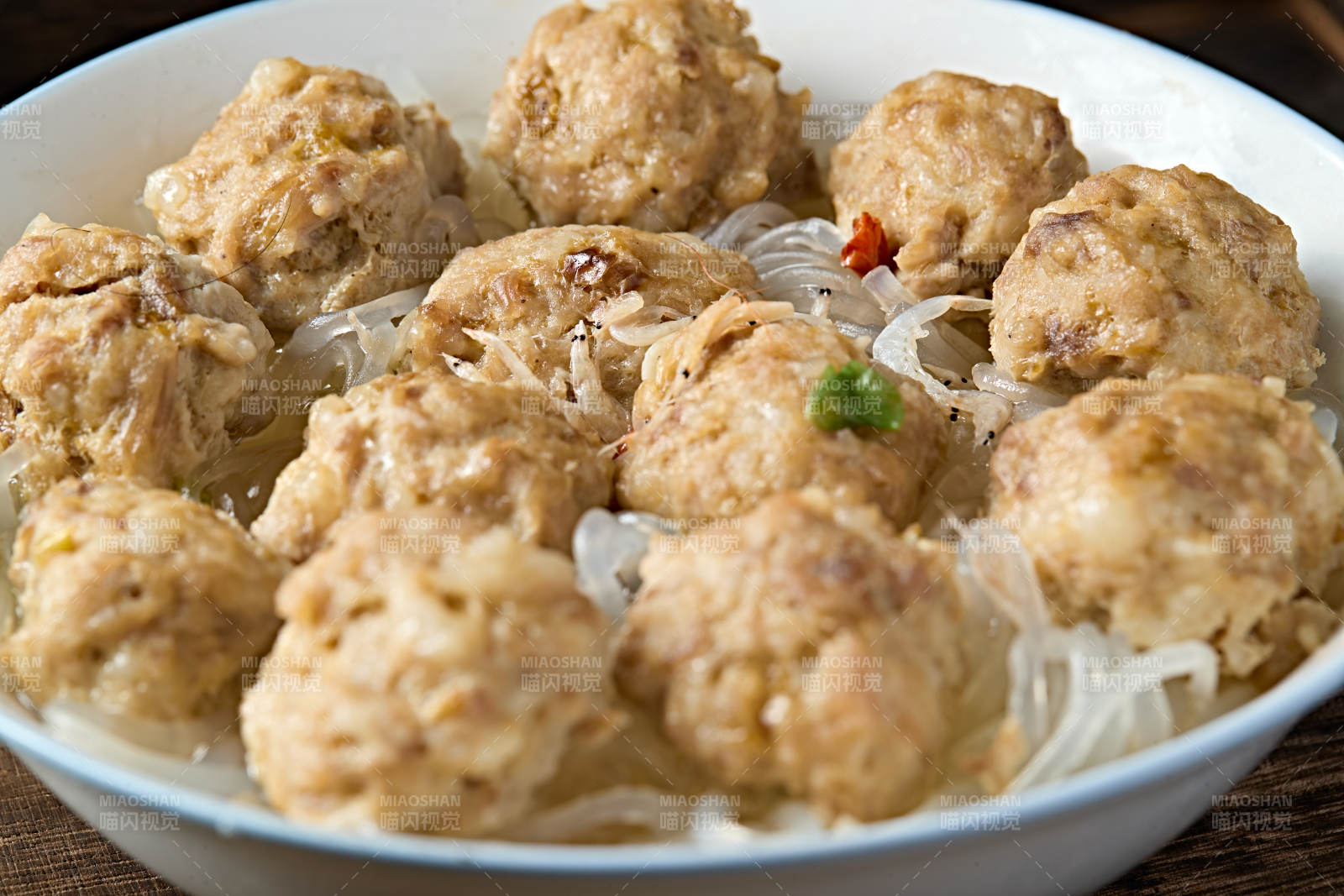 地方特色美食蔚县八大碗清蒸丸子图片