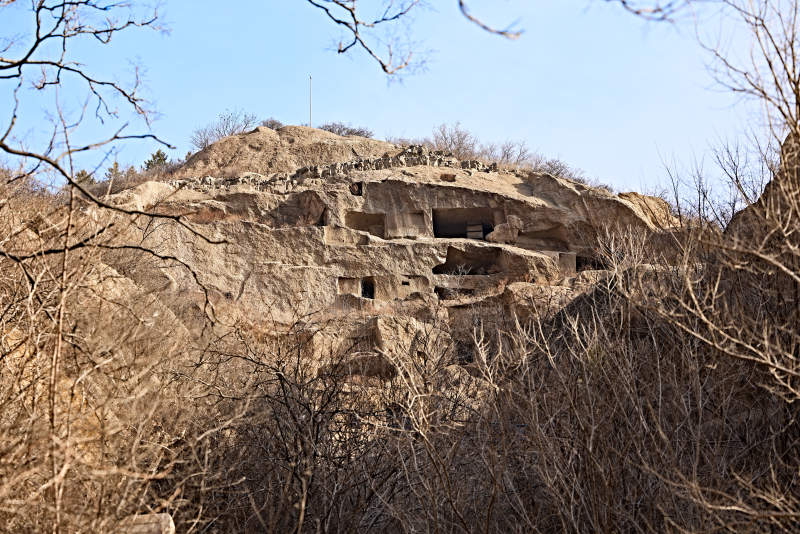北京延庆古崖居风景区图片
