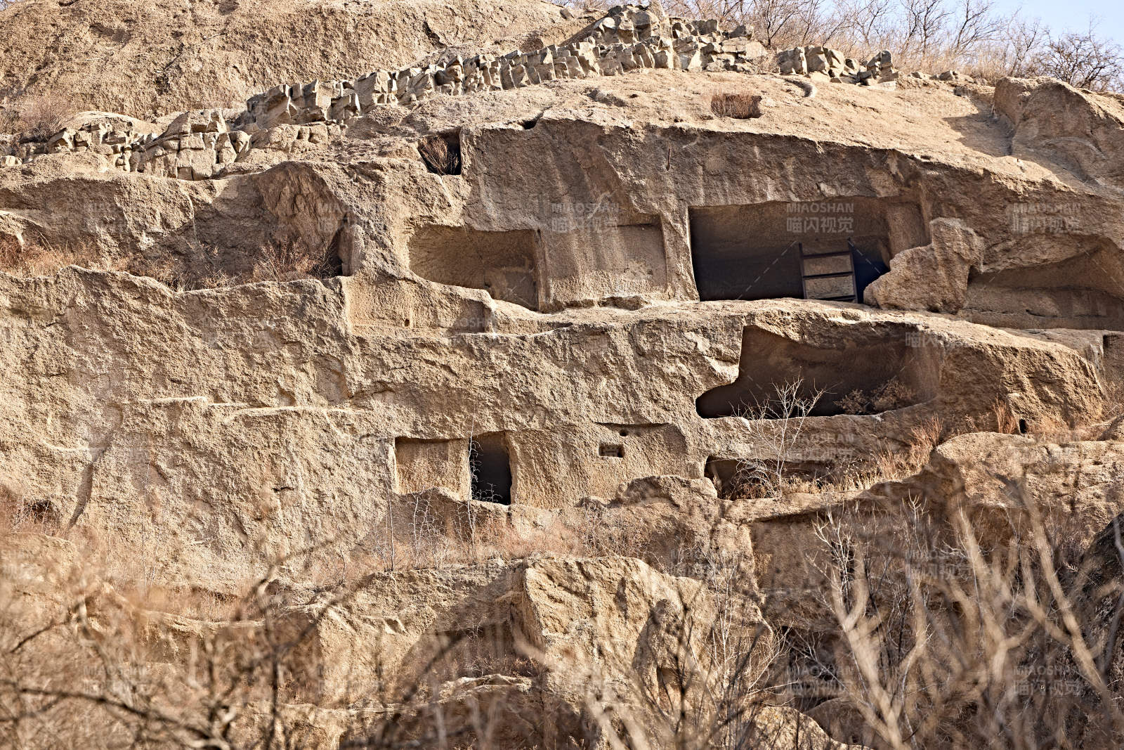 北京延庆古崖居风景区图片