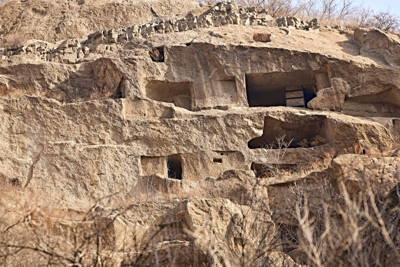 北京延庆古崖居风景区图片