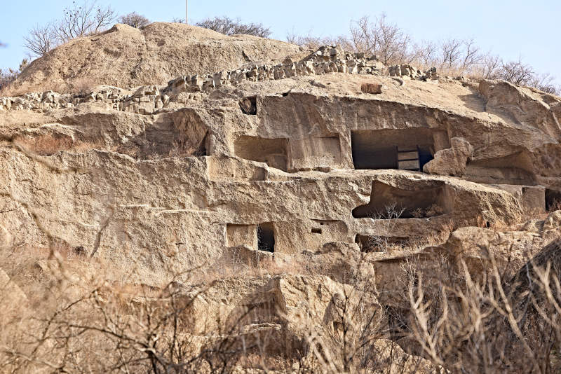 北京延庆古崖居风景区图片