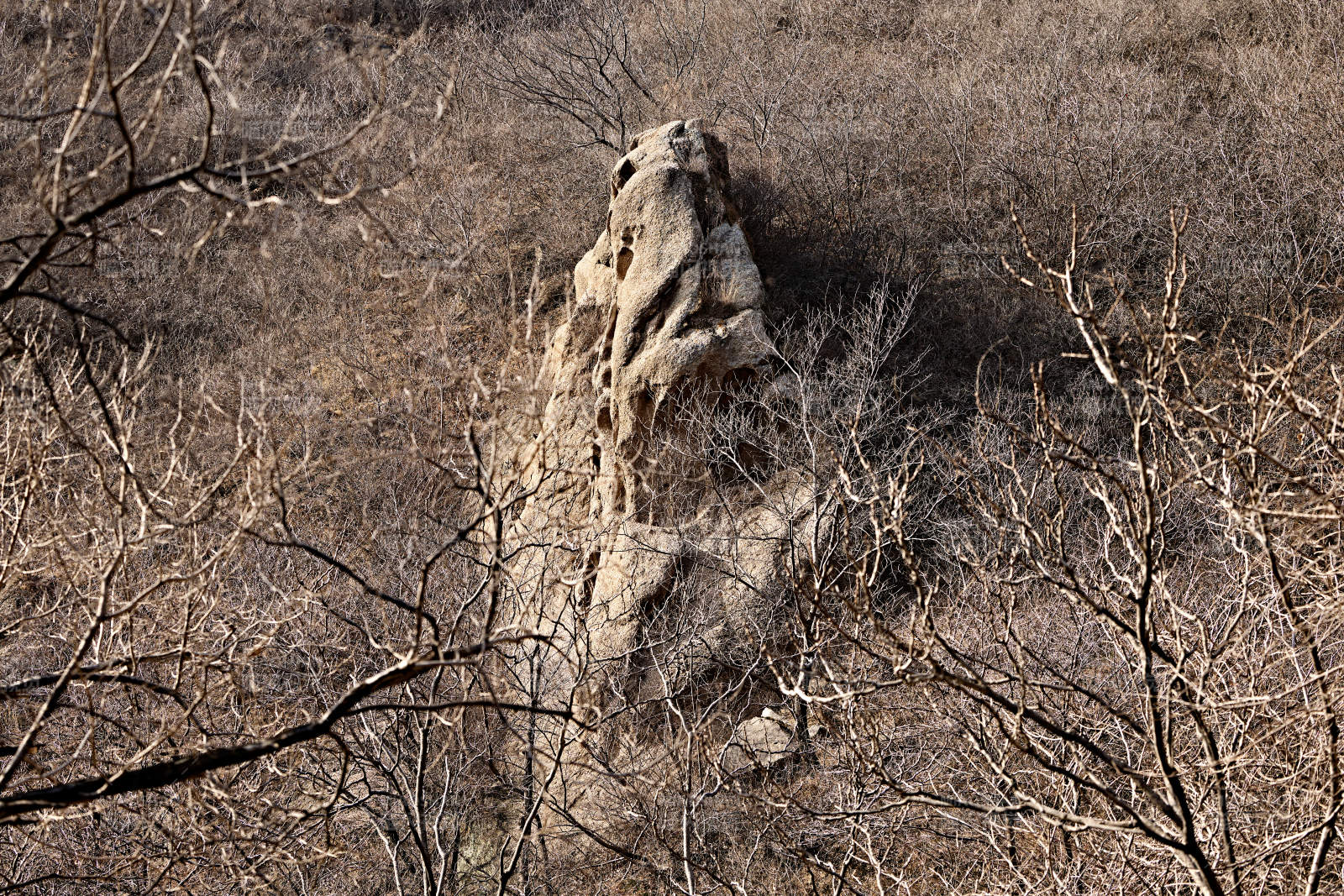 北京延庆古崖居风景区图片