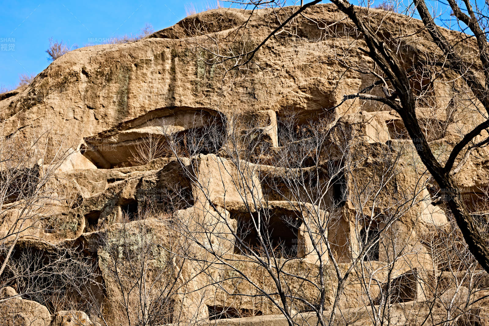 北京延庆古崖居风景区图片