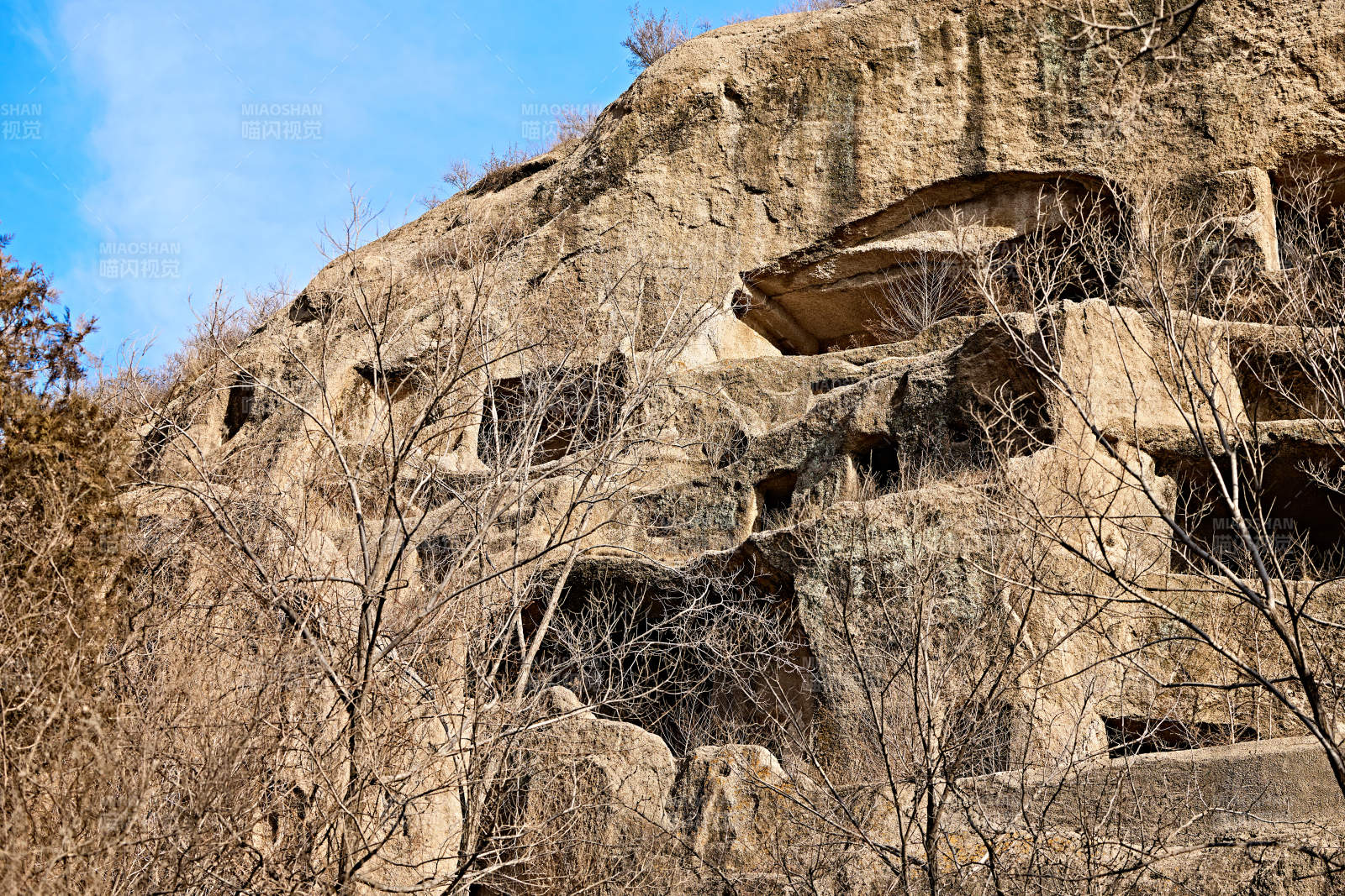 北京延庆古崖居风景区图片
