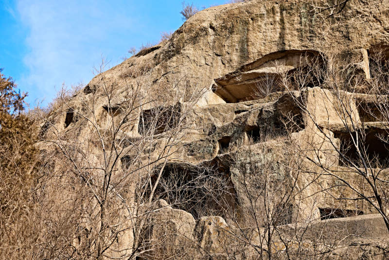 北京延庆古崖居风景区图片