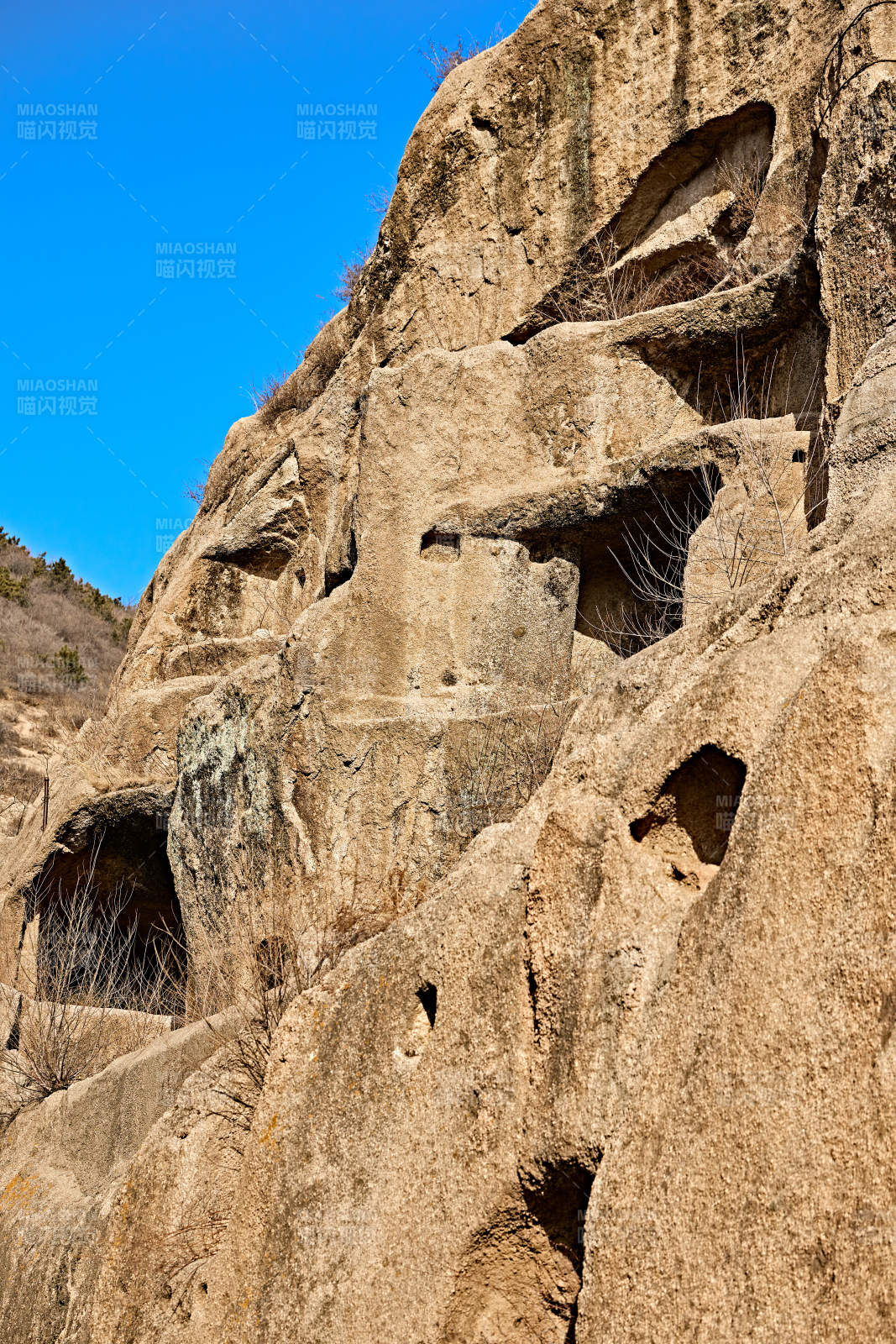 北京延庆古崖居风景区图片