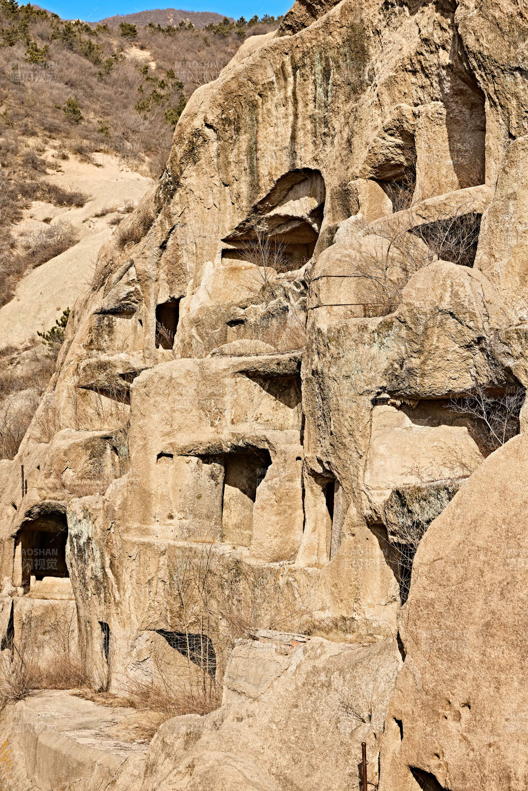 北京延庆古崖居风景区图片