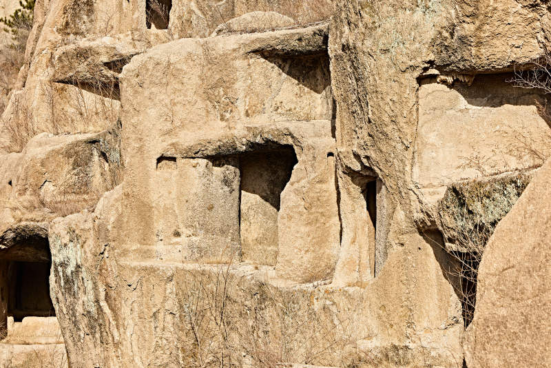 北京延庆古崖居风景区图片