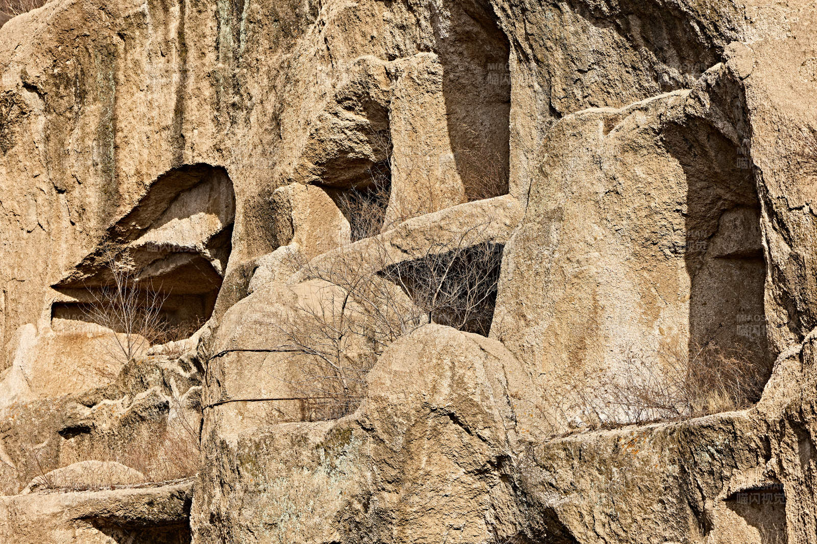 北京延庆古崖居风景区图片