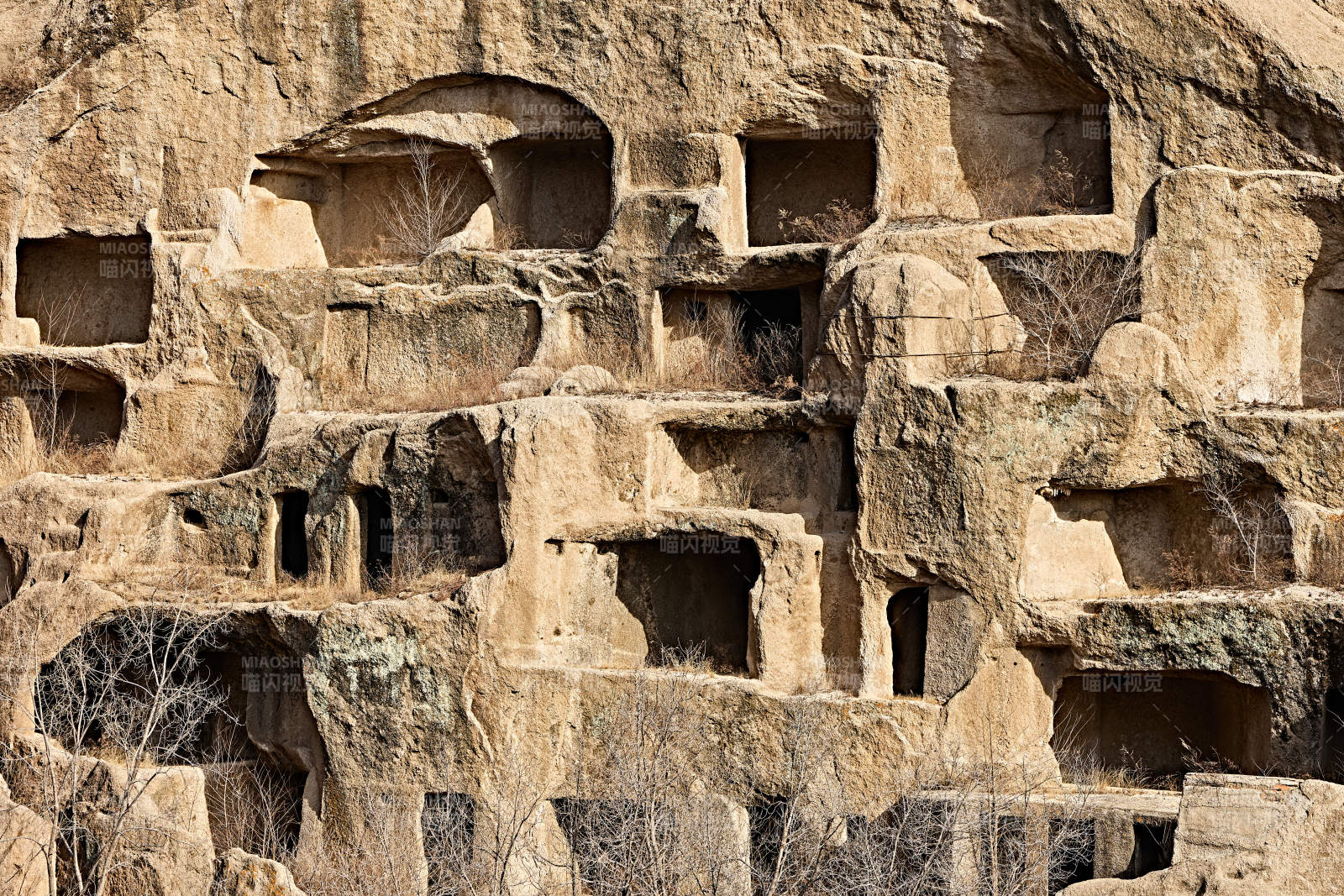 北京延庆古崖居风景区图片