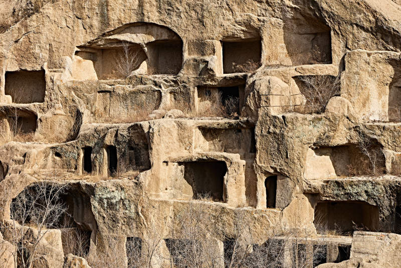 北京延庆古崖居风景区图片