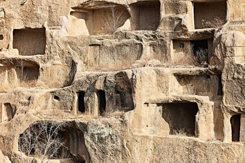 北京延庆古崖居风景区图片