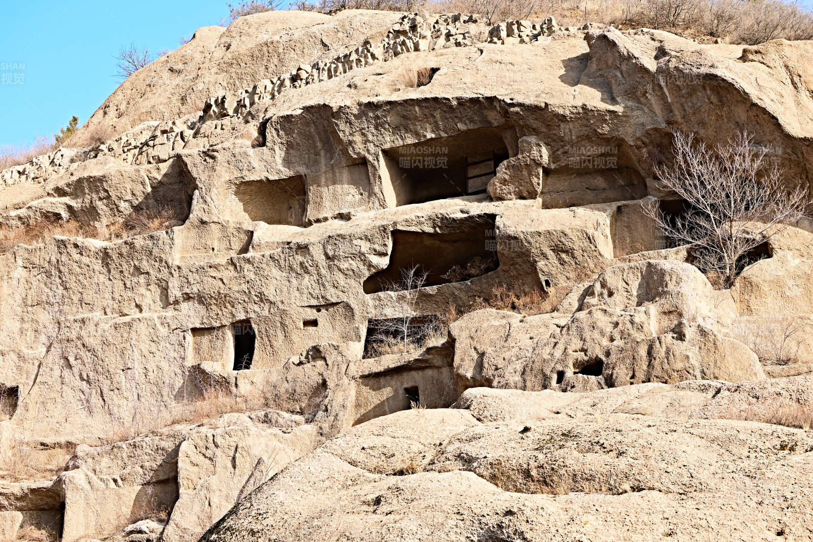 北京延庆古崖居风景区图片
