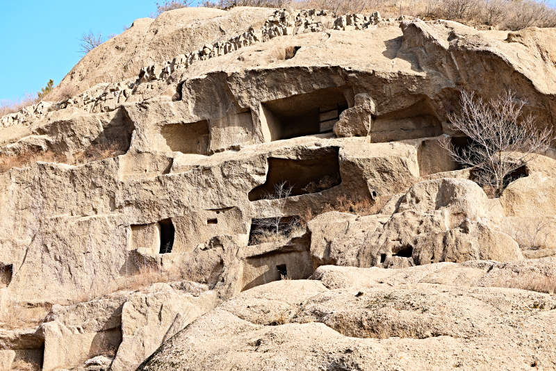 北京延庆古崖居风景区图片