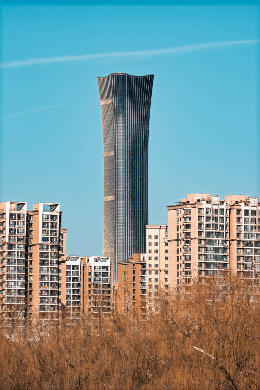 北京之巅中国尊图片