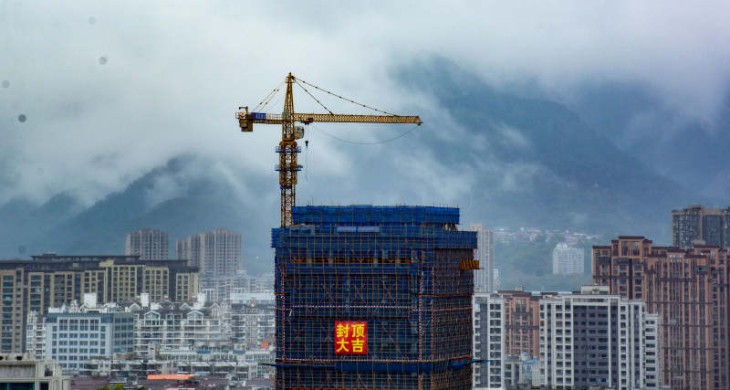 城市建筑工地图片